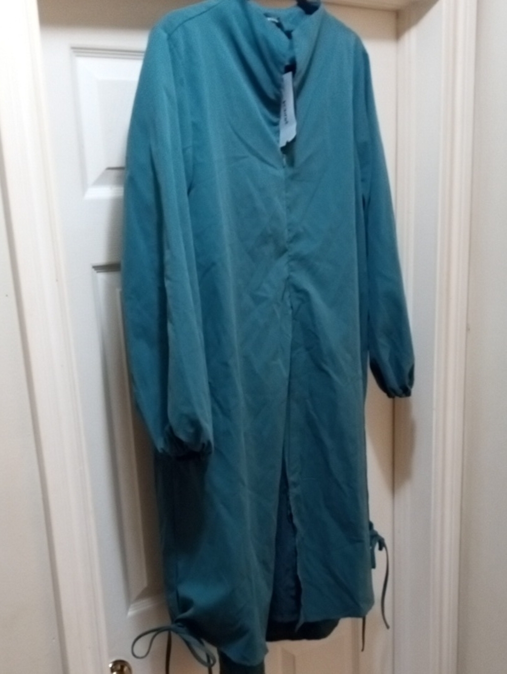 💲5⃣▶>Women's Long Sleeve Midi Dress in Teal